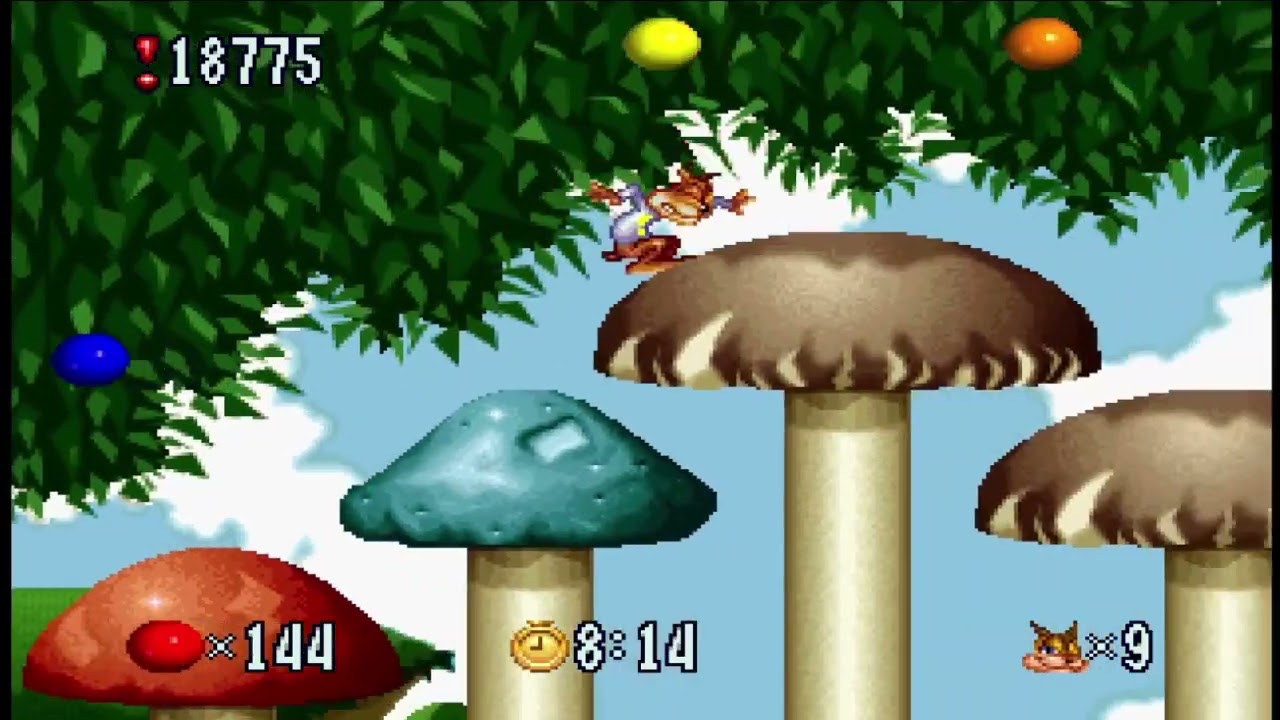 Bubsy in Fractured Furry Tales - Go ask Alice! (First Level)