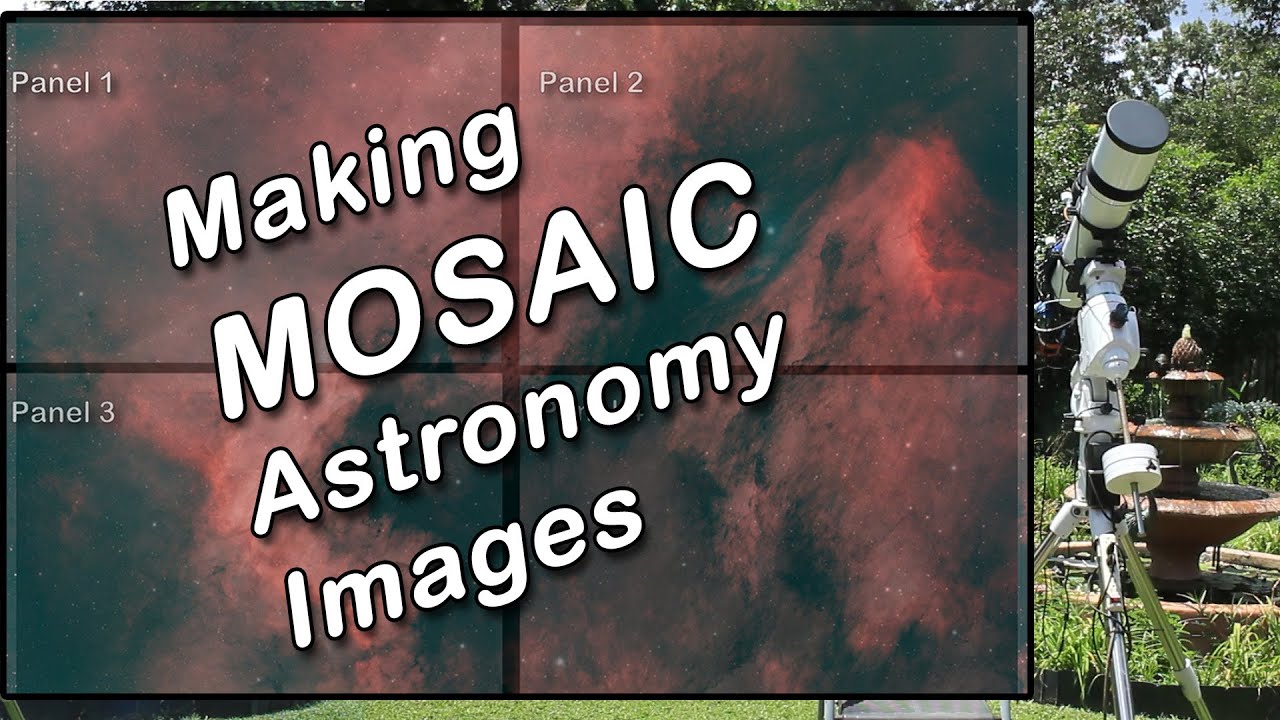 Making a Mosaic Astronomy Picture using NINA and Photoshop
