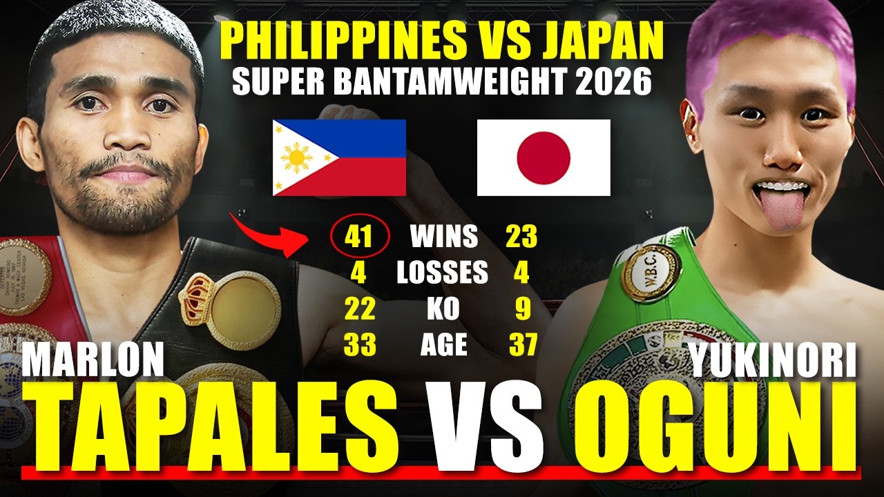 LATEST FIGHT 2026: MARLON TAPALES vs YUKINORI OGUNI | 2026 BR*TAL KNOCKOUT | Philippines vs Japan