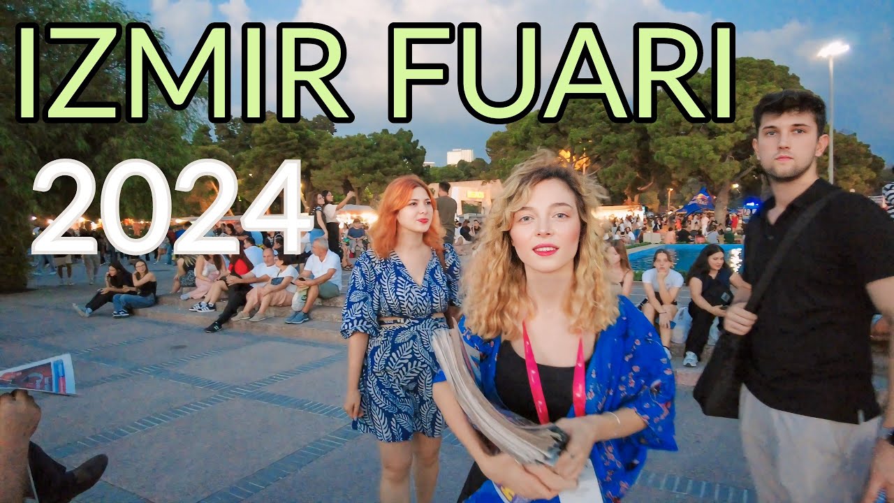 Exploring İzmir's Fair (İzmir Fuarı 2024) 🇹🇷 4K Walking Tour 🚶‍♂️