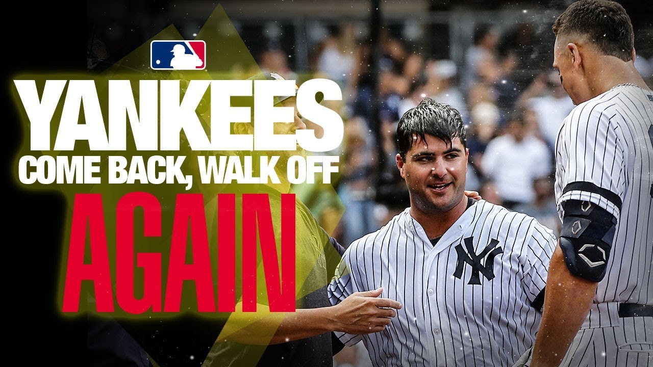 Yankees pull off ANOTHER comeback and walk-off!