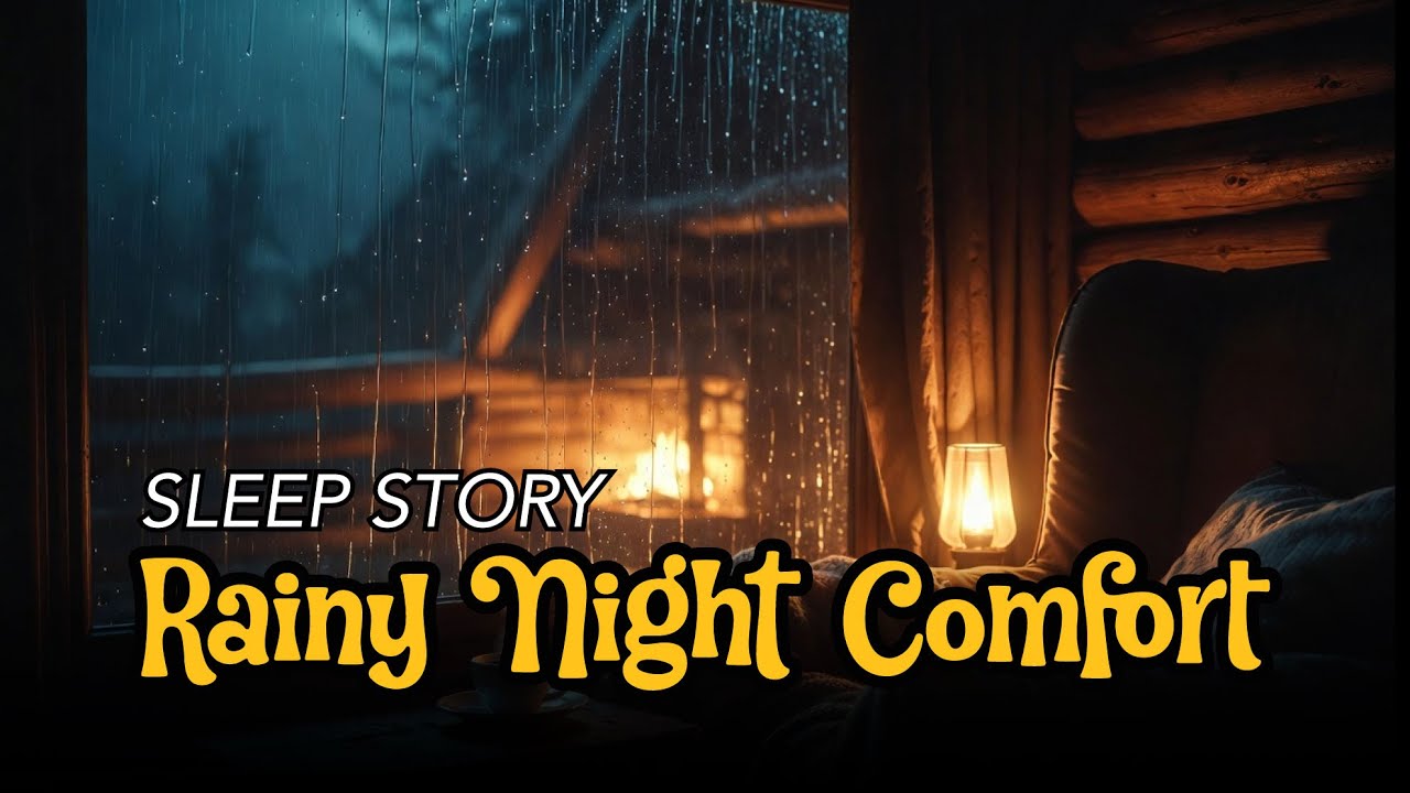 Rainy Night Sleep Story for Deep Relaxation & Comfort