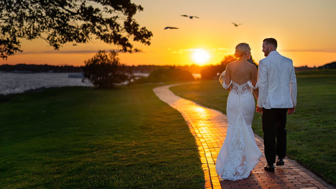 Mike & Samantha, in Branford House, Connecticut.