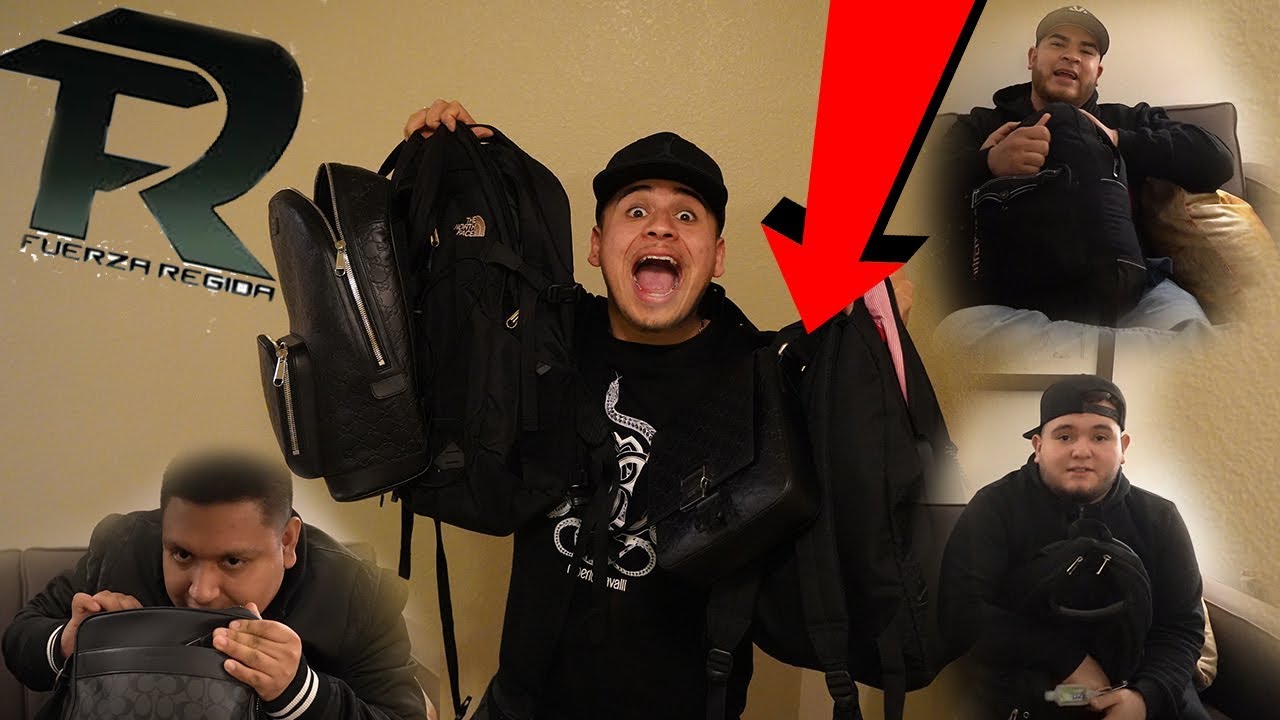 What's in FUERZA REGIDA'S bags?!