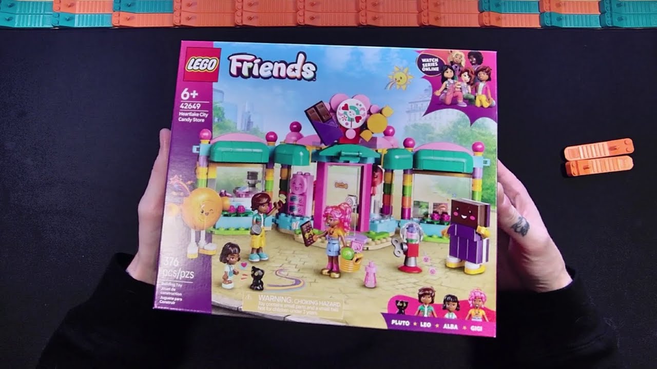 Сборка и обзор набора LEGO Friends «Кондитерская в Хартлейк-Сити» (42649)! 24 доллара за 376 дета...