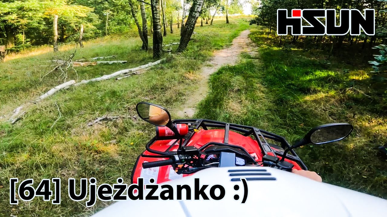[64] Ujeżdżanie Hisun Tactic 550 - (prawie) pierwsza jazda. Jakie odczucia? First ride
