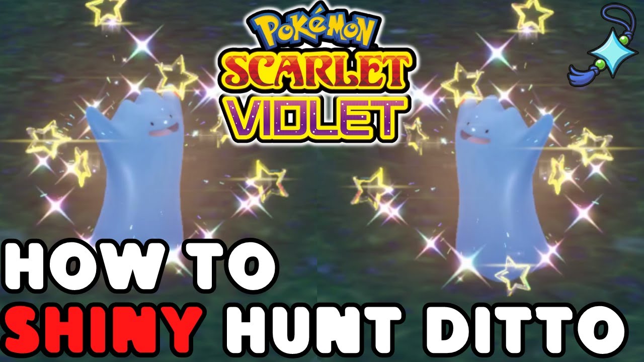 Как охотиться на Дитто в Pokemon Scarlet и Violet