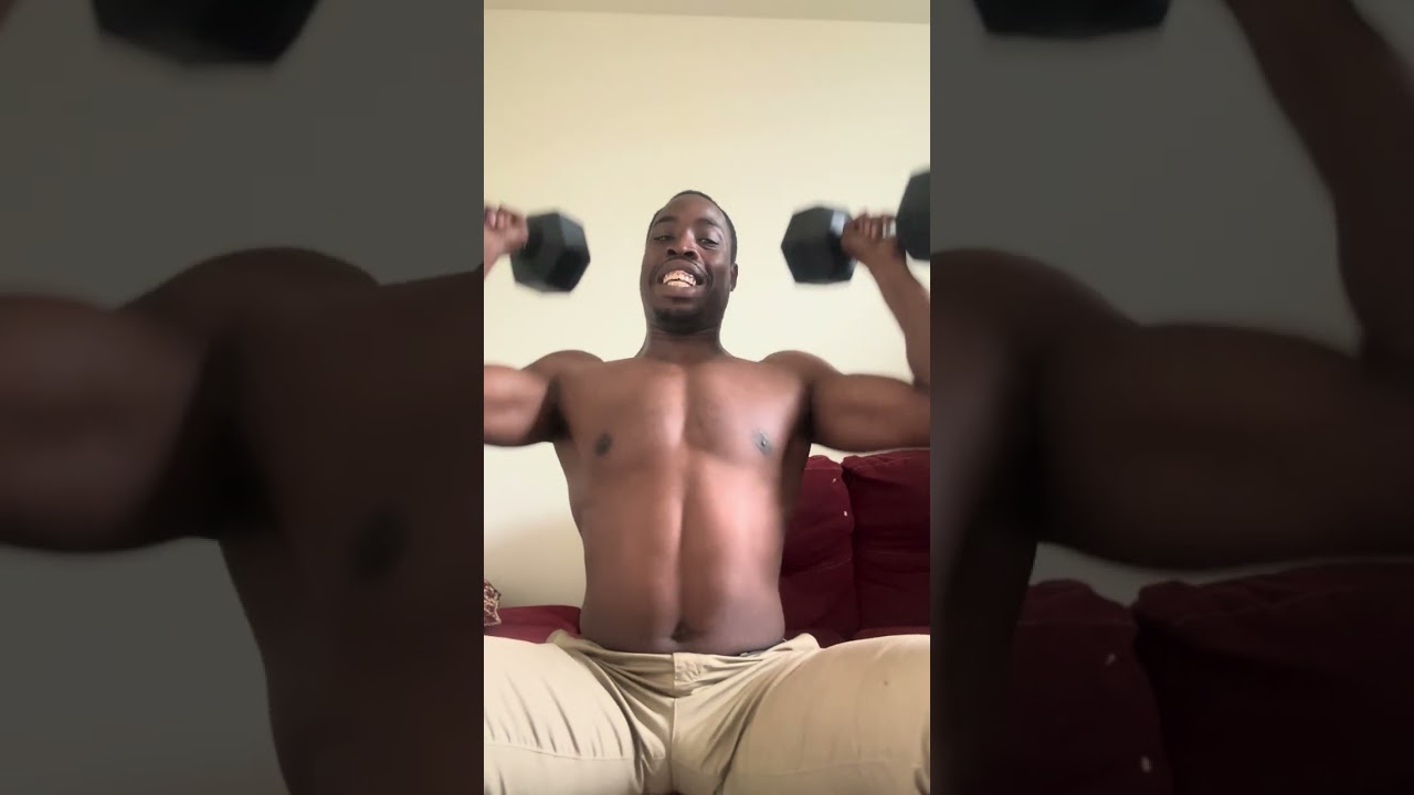Day 11 | 16-Down Dumbbell Shoulder Press Challenge 152 Reps with 35s)