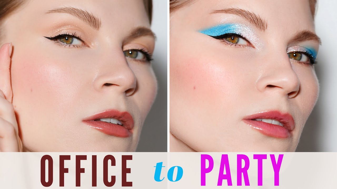 Office to Party Look - At Work 💼➡️🥂 | Makeup + Hair Transformation