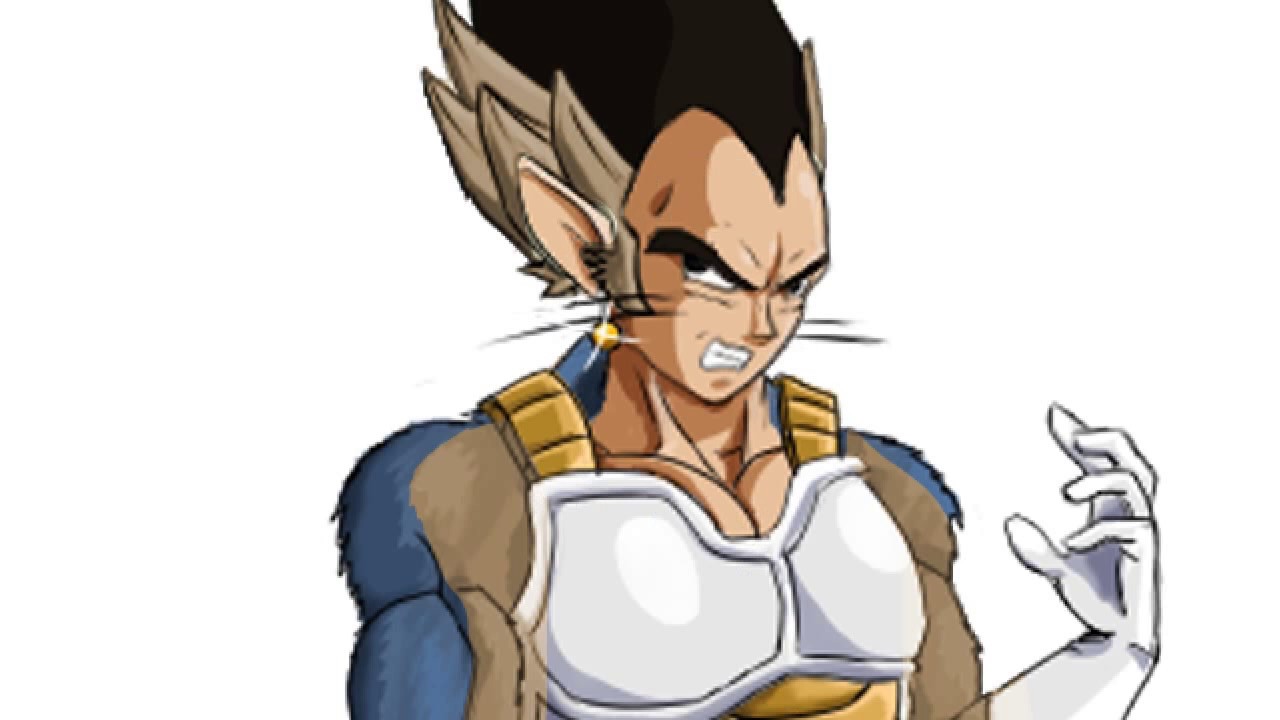 Vegeta & Puar Fus&atilde;o (Dragon Ball Z) - Speed Art