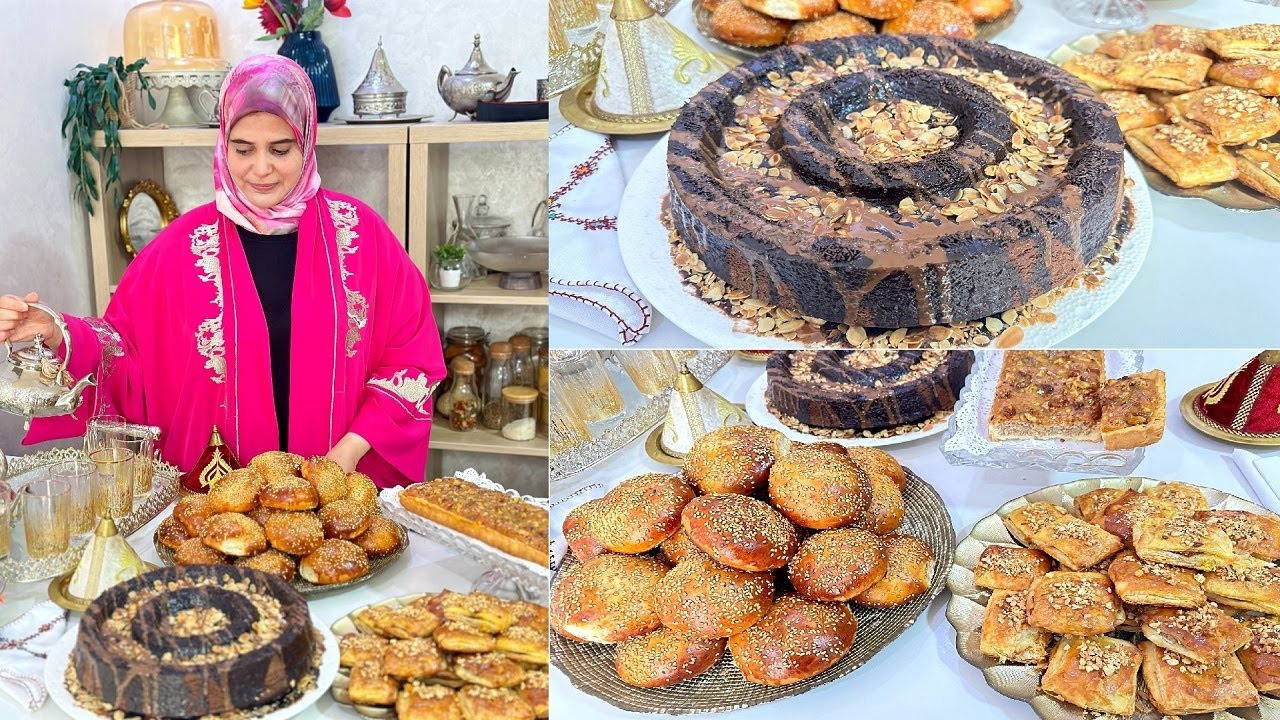 ضروري تجربيهم للعيد رغيفات بدون قلي مع كيكة معتمدة عندي كل عيد🤭/ كرص بلديين شهوةمنهم/اموندين باللوز