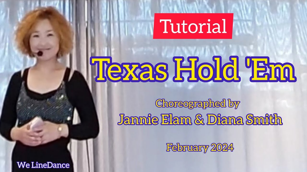 Tutorial : Texas Hold 'Em linedance