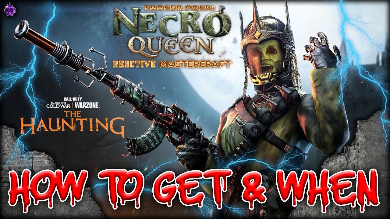 *NEW* Necro Queen Reactive Operator Skin & Bundle - HOW TO GET & WHEN! (Warzone Haunting Event)