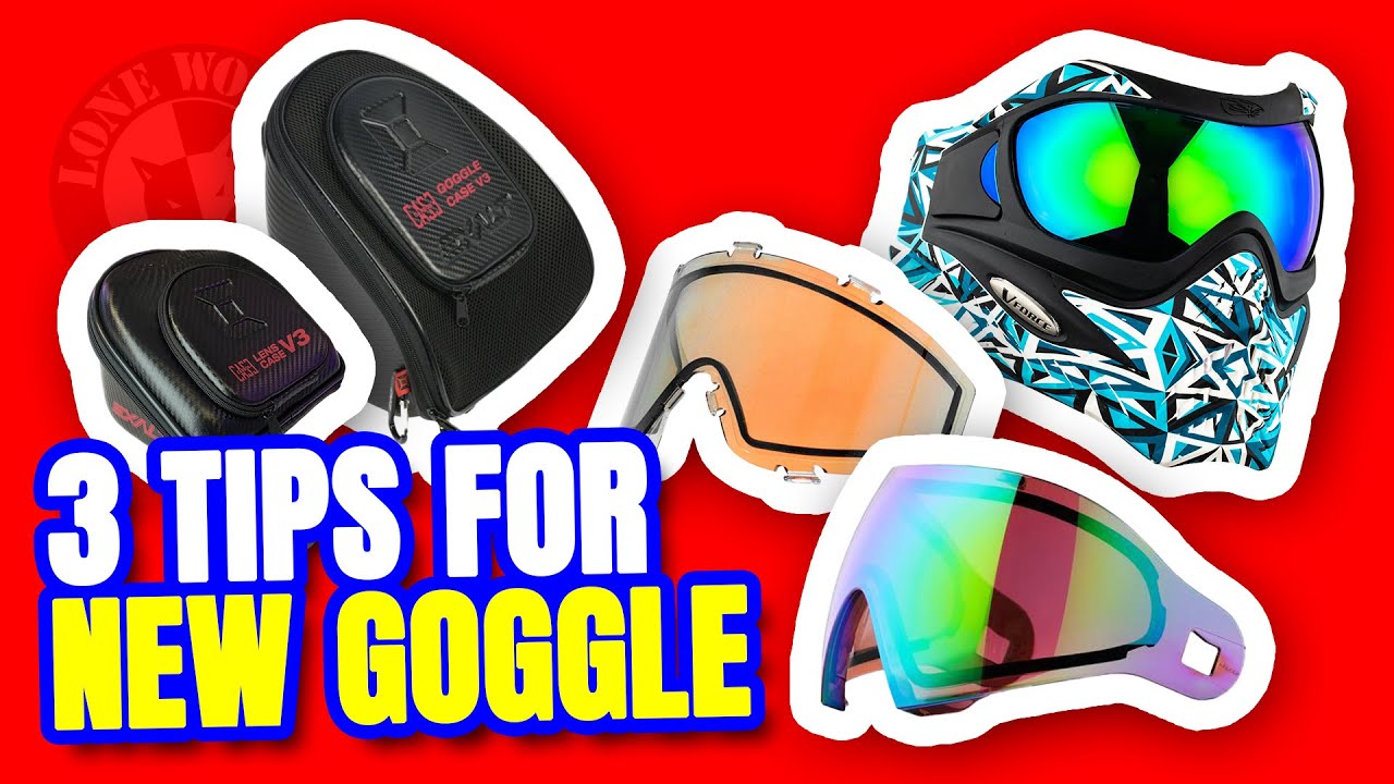 3 Tips for New Paintball Goggles | Paintball Mask | Lone Wolf Paintball Michigan