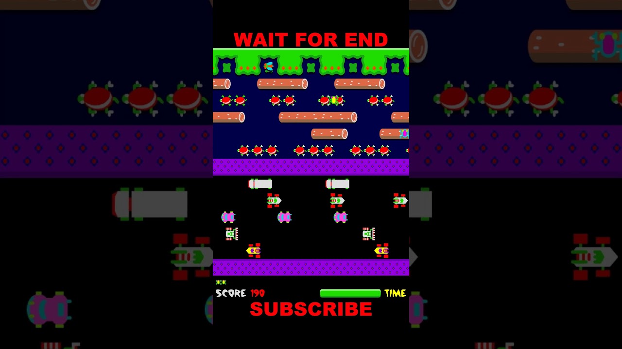 Frogger the Classic Retro Game | Short Gameplay Vids