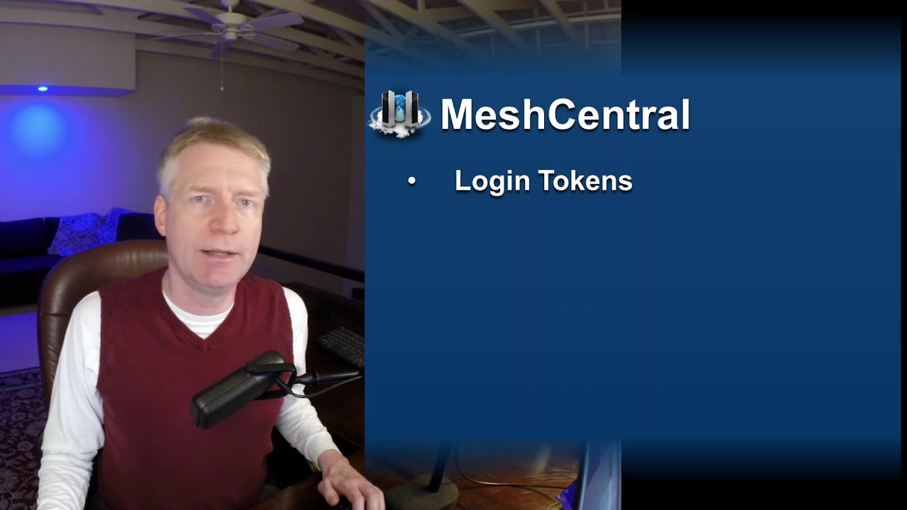 MeshCentral - Login Tokens