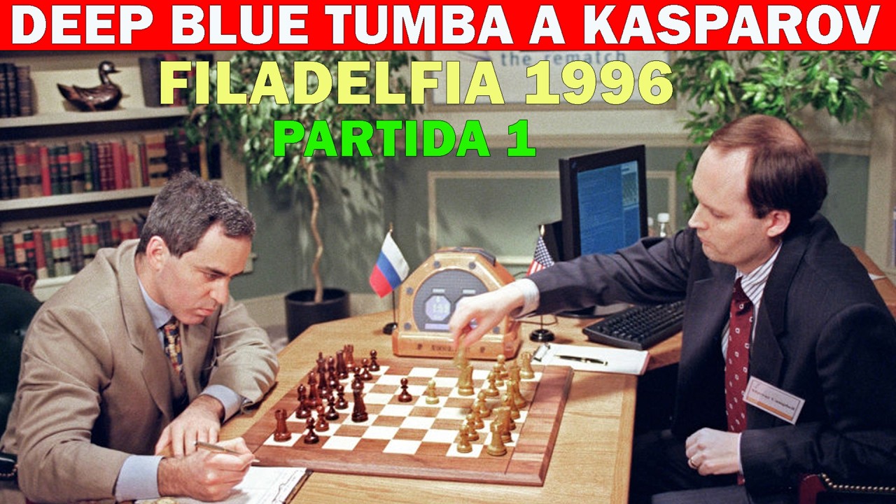 ♟LA PRIMERA VEZ QUE UNA COMPUTADORA DERROTÓ AL CAMPEÓN DEL MUNDO