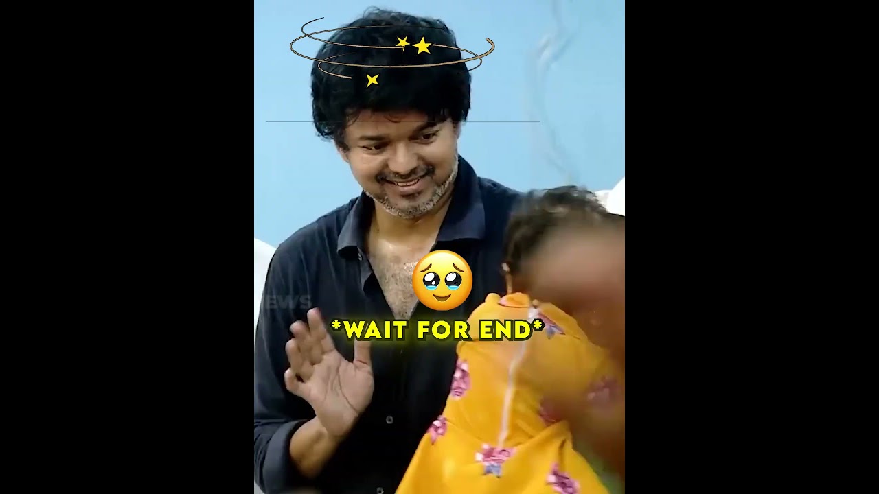 Thalpathy vijay helping her🥺| CM Vijay #tvk #vijay