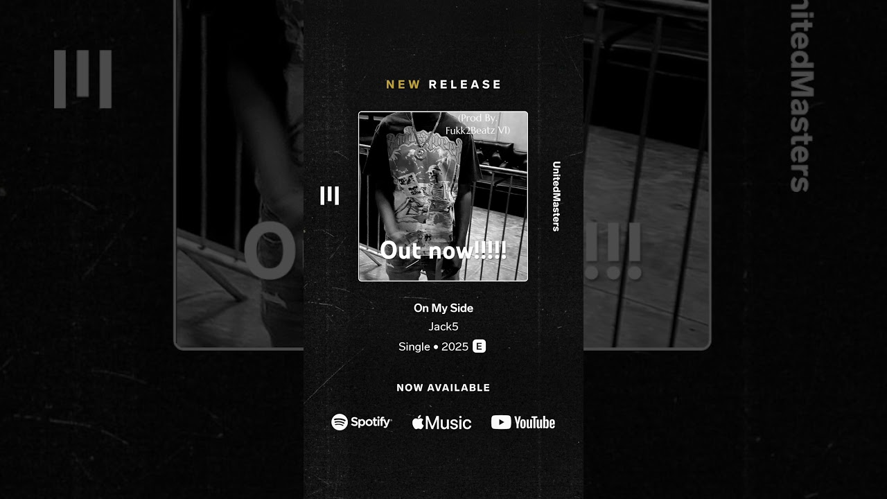 On my side out now