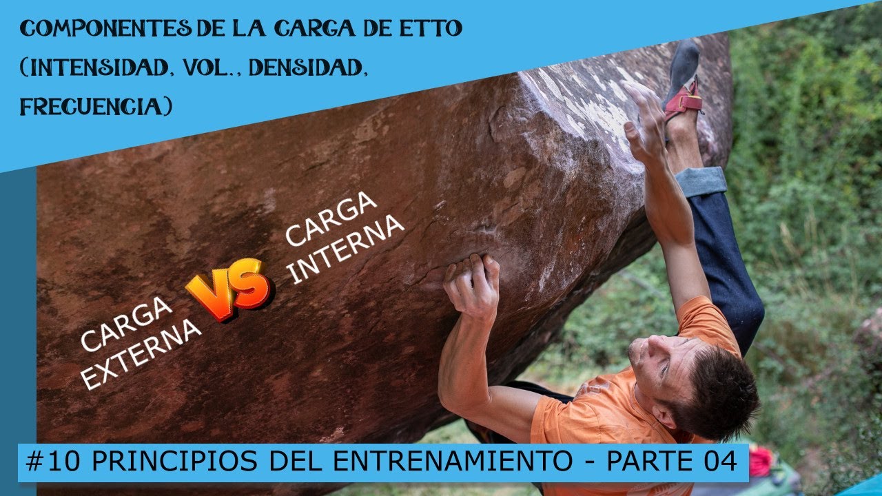 #10(4) COMPONENTES DE LA CARGA DE ENTRENAMIENTO Y DIFERENCIA ENTRE CARGA INTERNA Y EXTERNA