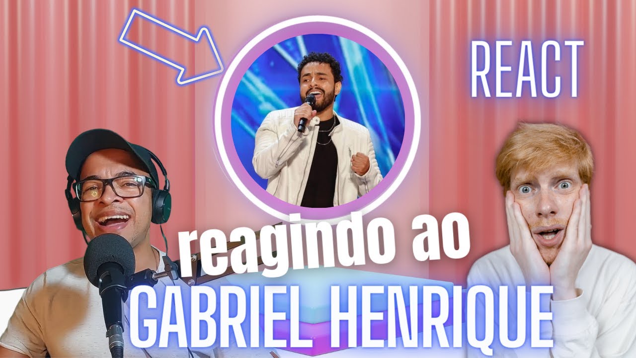 Gabriel Henrique - O Mineirinho Que Ganhou o Mundo!@GabrielHenriqueMusic #cantor #react #reagindo