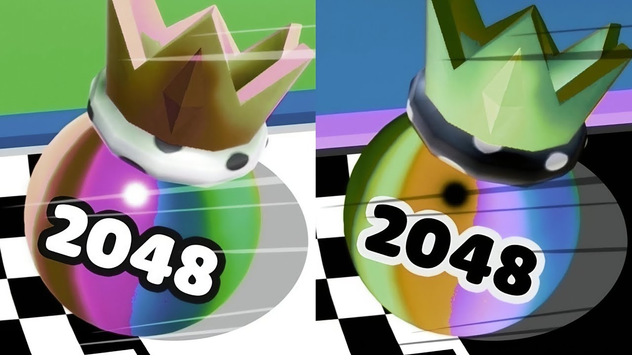  🤯 Ball Merge 2048 🆚 Reverse Ball Merge 2048 Difficult Level Super gameplay walkthrough(part : 203 )
