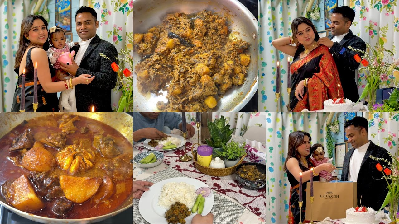 Anniversary তে আমি কাঞ্চনকে কি উপহার দিলাম..? দুপুরে খাসির মাংসের ঝোল আর মোচা চিংড়ি দিয়ে গরম ভাত