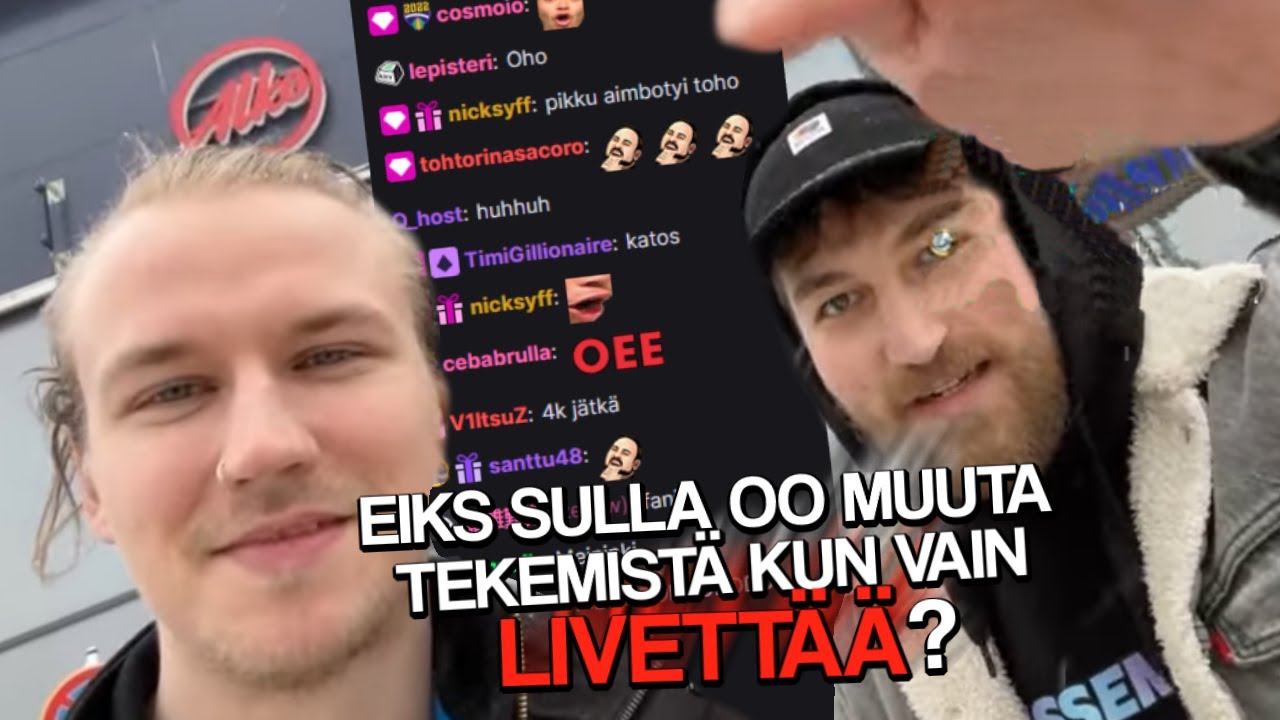 Kirdez käy kaupassa ja tapaa VINKAREEN!?😮
