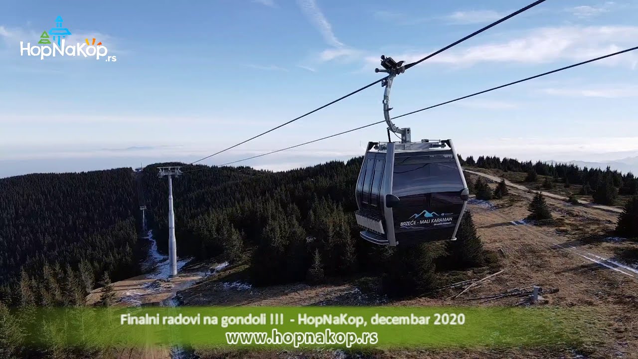 Finalni radovi na gondoli !!!    HopNaKop, decembar 2020