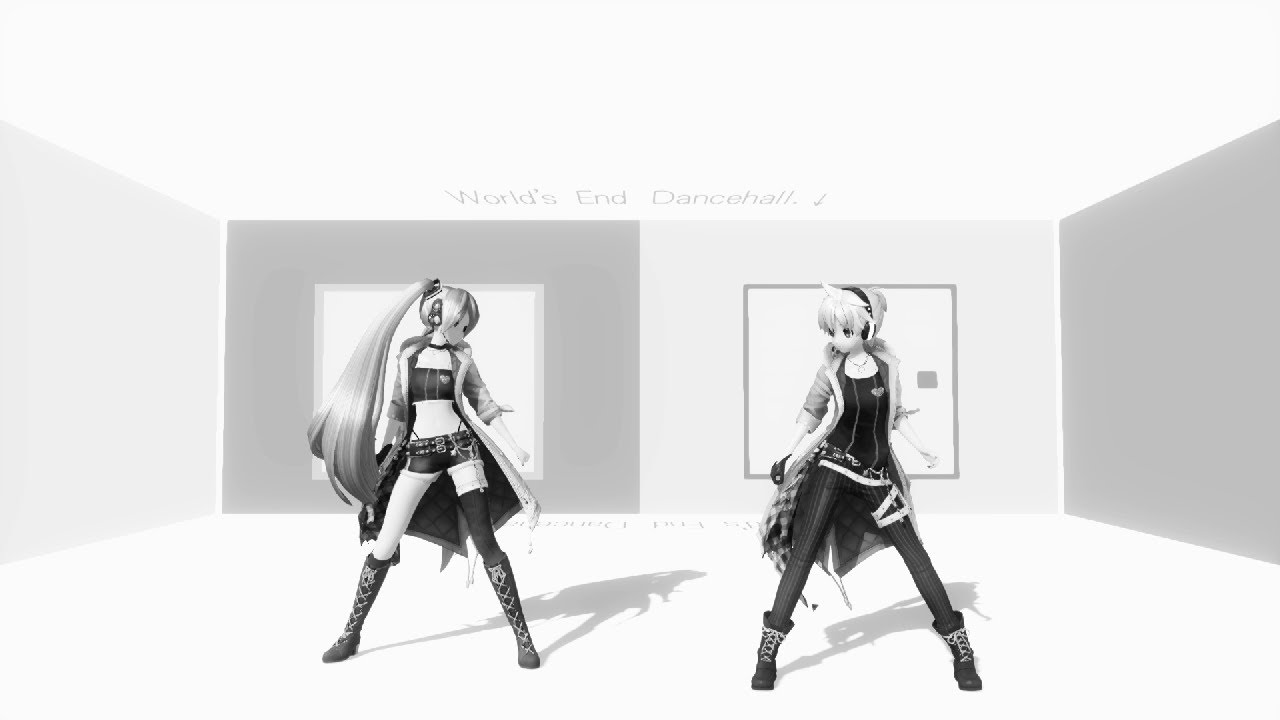 [PDAFT Mod] World's End Dancehall - Unknown Miku & Len (Module Showcase)
