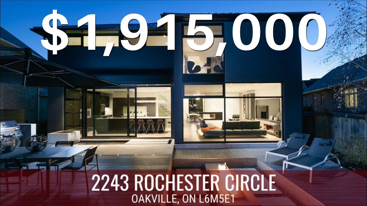 A Tour of This Contemporary MODERN Oakville Home | $1,915,000 Home Tour