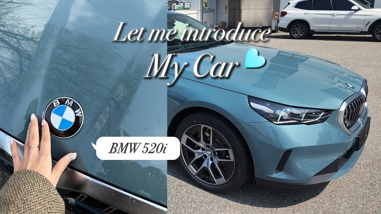 [vlog] 제 차를 소개합니다🚗 BMW 520i 리뷰 | 같이 드라이브해요💨 | 맛집 탐방 | what’s in my car