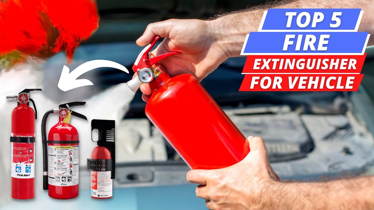 Must-Have Safety Gear! Top-Rated Car Fire Extinguishers 2024!