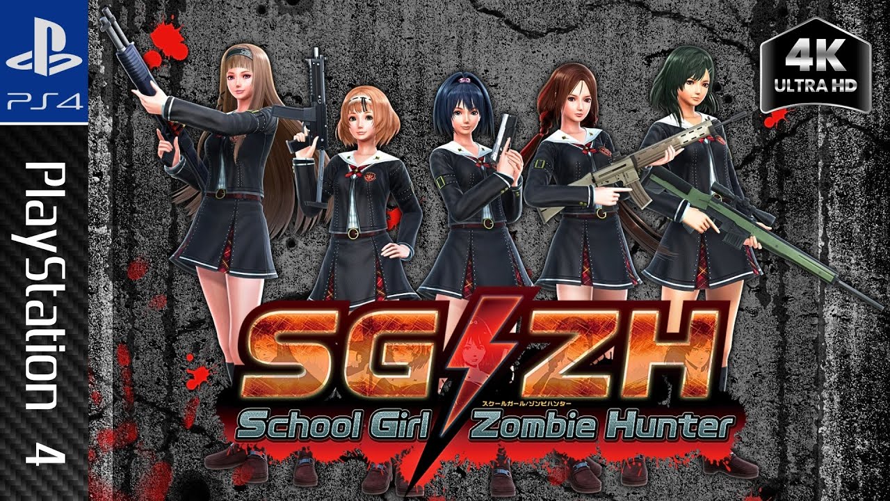 School Girl/Zombie Hunter | Full Game Playthrough | 4K - No Commentary
