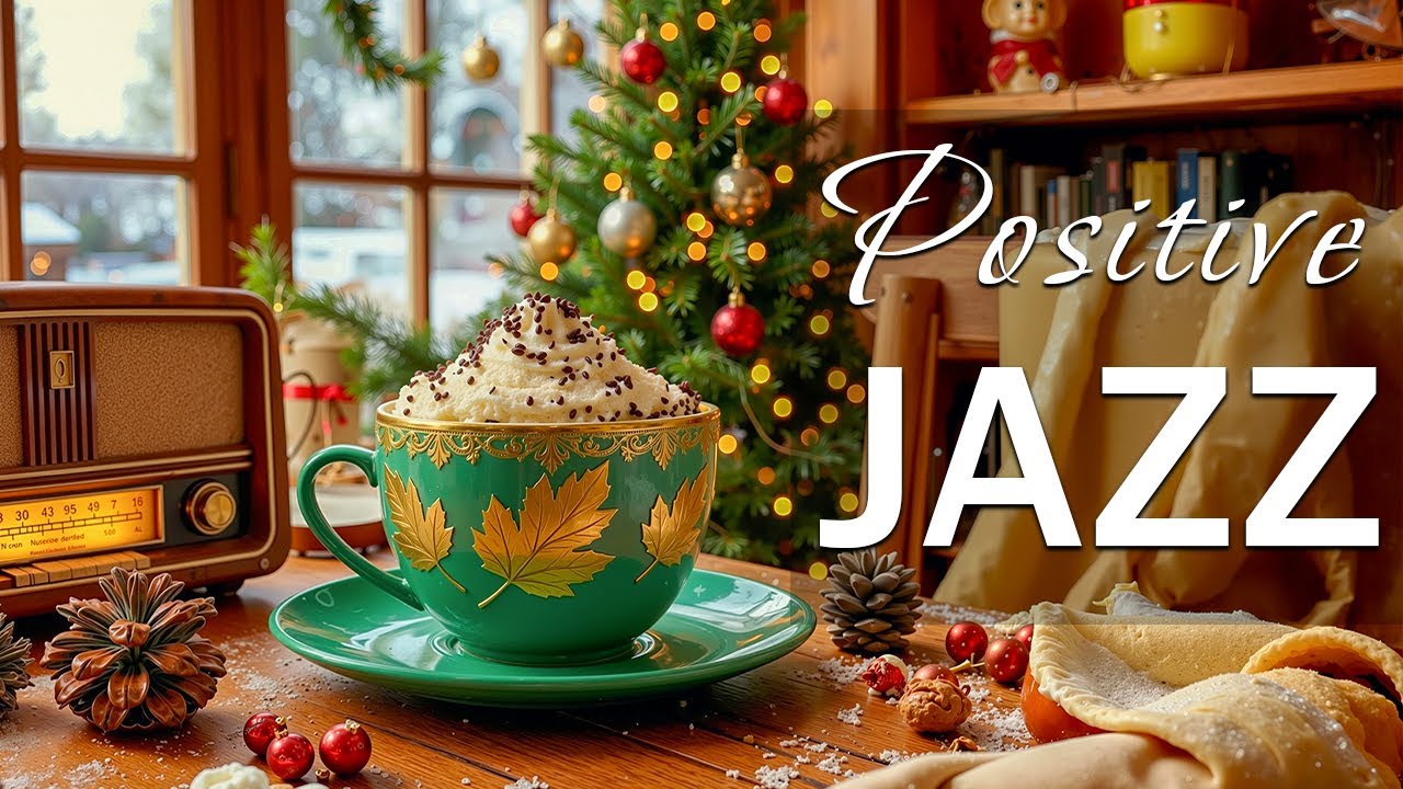 Positive Jazz Music 🎶 Smooth Coffee Jazz & Bossa Nova for Peaceful Work and Study