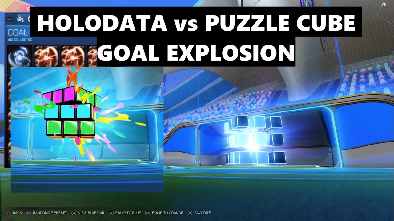 HOLODATA vs PUZZLE CUBE (item shop today)