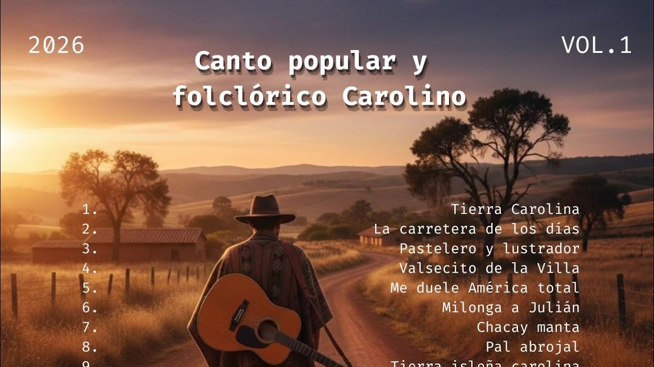 Canto popular y folclore Carolino - Vol. I