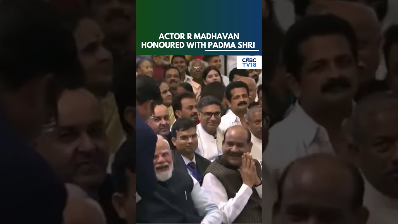 Actor R Madhavan Receives Padma Shri From President Droupadi Murmu | Padma Awards 2026 | N18S