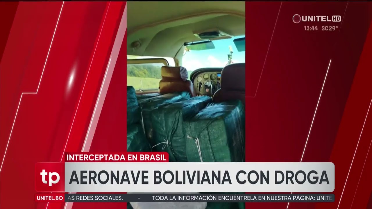 Interceptan en Brasil aeronave  ilícita con matrícula boliviana; fugó de Paraguay