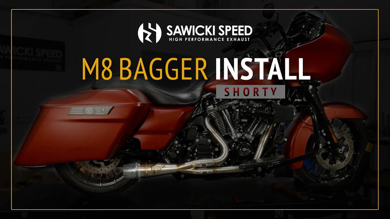 Sawicki Speed - Harley-Davidson M8 Bagger Installation - Shorty