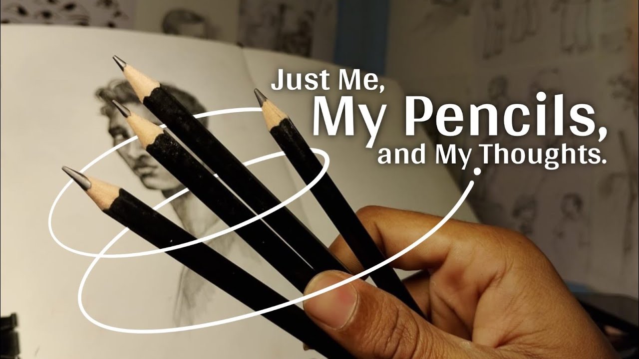 Sketchbook Therapy ....  (Portrait Drawing Timelapse)#art #drawing 