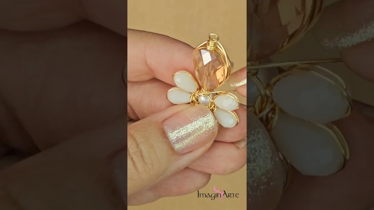 Alambrismo: Aretes Martina