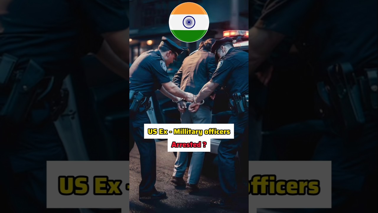 Ex-US Military Officer Arrested in India | CIA Connection Suspected !?🧐🤷 #indiaus #raw #cia #shorts