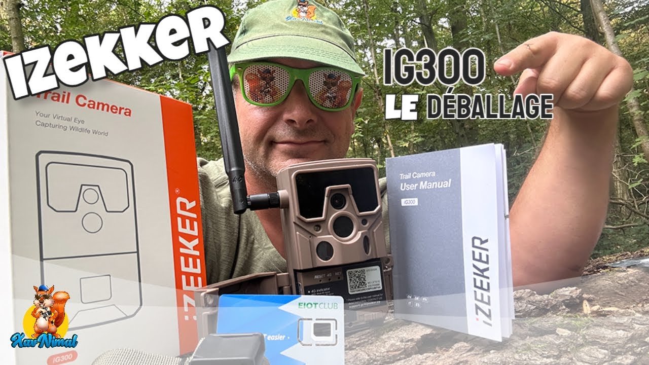 CAMéRA CHASSE 4G IZEEKER IG300