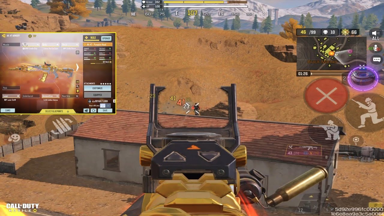AK 47 + RED DOT = JUST INSANE IN CODM BR | BEST AK47 RED DOT GUNSMITH IN SEASON 11 | CODM GAMEPLAY