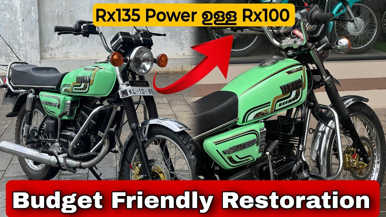 Yamaha Rx135 ❤️‍🔥 | Fully Restored 🫵 | തീ പാറും വണ്ടി ❤️‍🔥🫶🔥