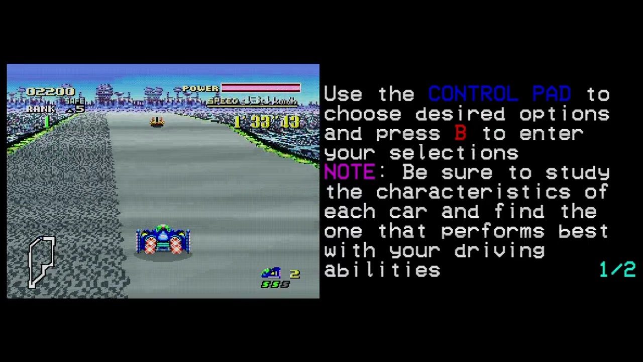 F-Zero -Nintendo Super System- (1991) Arcade [Emulation Test] [No Commentary]