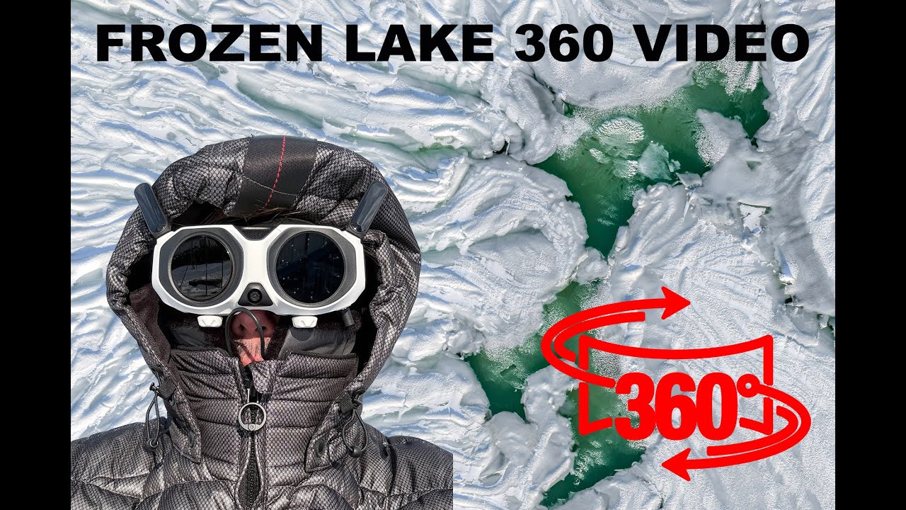 A befagyott Balaton ahogy még soha nem láttuk! 360 fokos videóban csodálhatja meg a befagyott tavat.