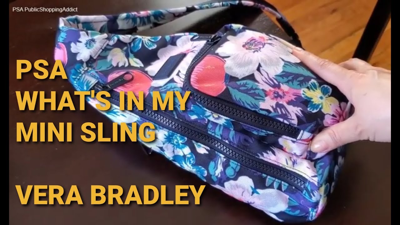 What's in My Bag | Vera Bradley | Mini Sling ft Garden Picnic