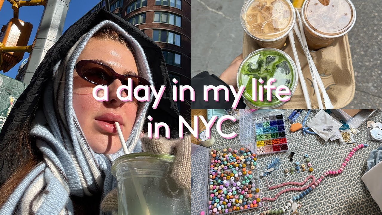 day in my life in new york city | matcha, building a brand & shopping